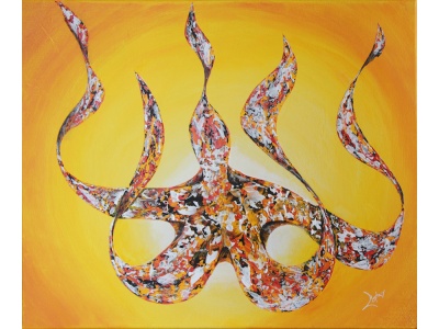tableau-abstrait-peinture-acrylique-polypus