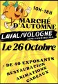 Marché d'Automne LAVAL sur VOLOGNE