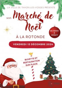 Affiche Marché de Noël 2024